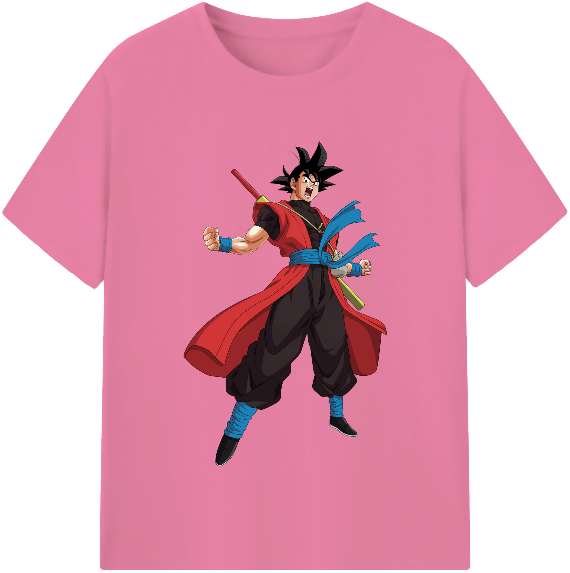 （画像用） ドラゴンボール 孫悟空（そん ごくう）Son Goku カカロット DRAGON BALL Kakarotto 綿100％半袖Tシャツ（フロントプリント）